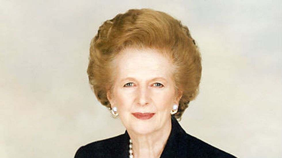 Margaret Thatcher's Big Idea: Don't Thumb Your Nose at Success