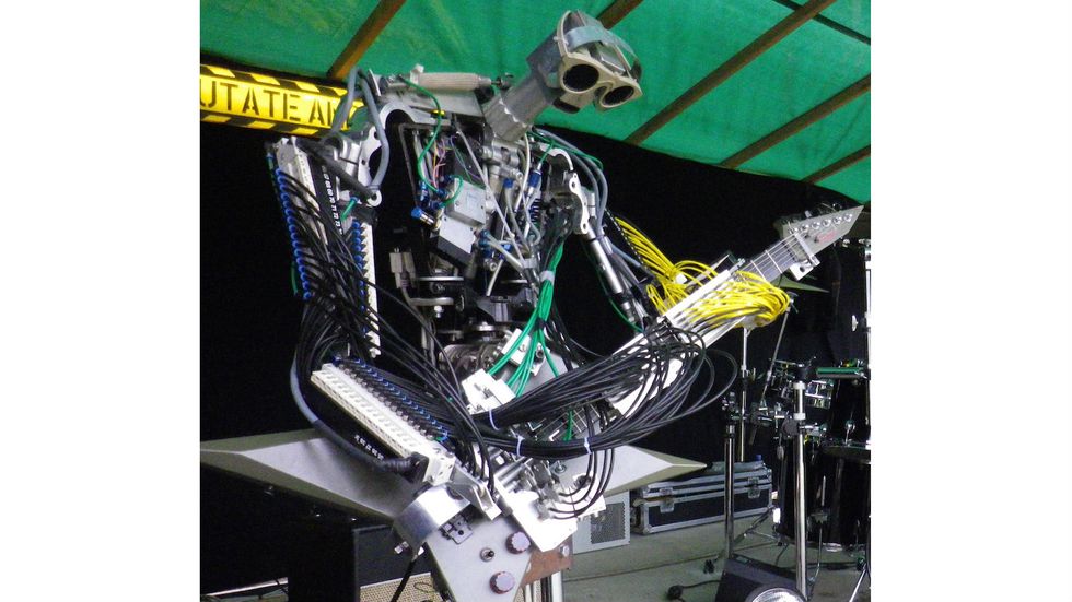 Raging Machines Compressorhead The First Robot Rock Band