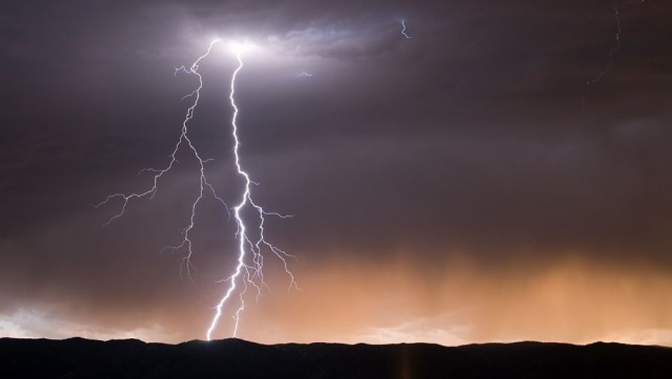 Does Lightning Come From Outer Space?
