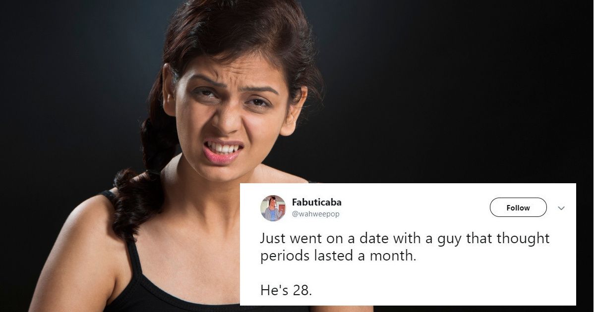 Woman's Tweet About A Guy's Misconception About Periods Opens Up A Floodgate Of Horrors ðŸ˜±