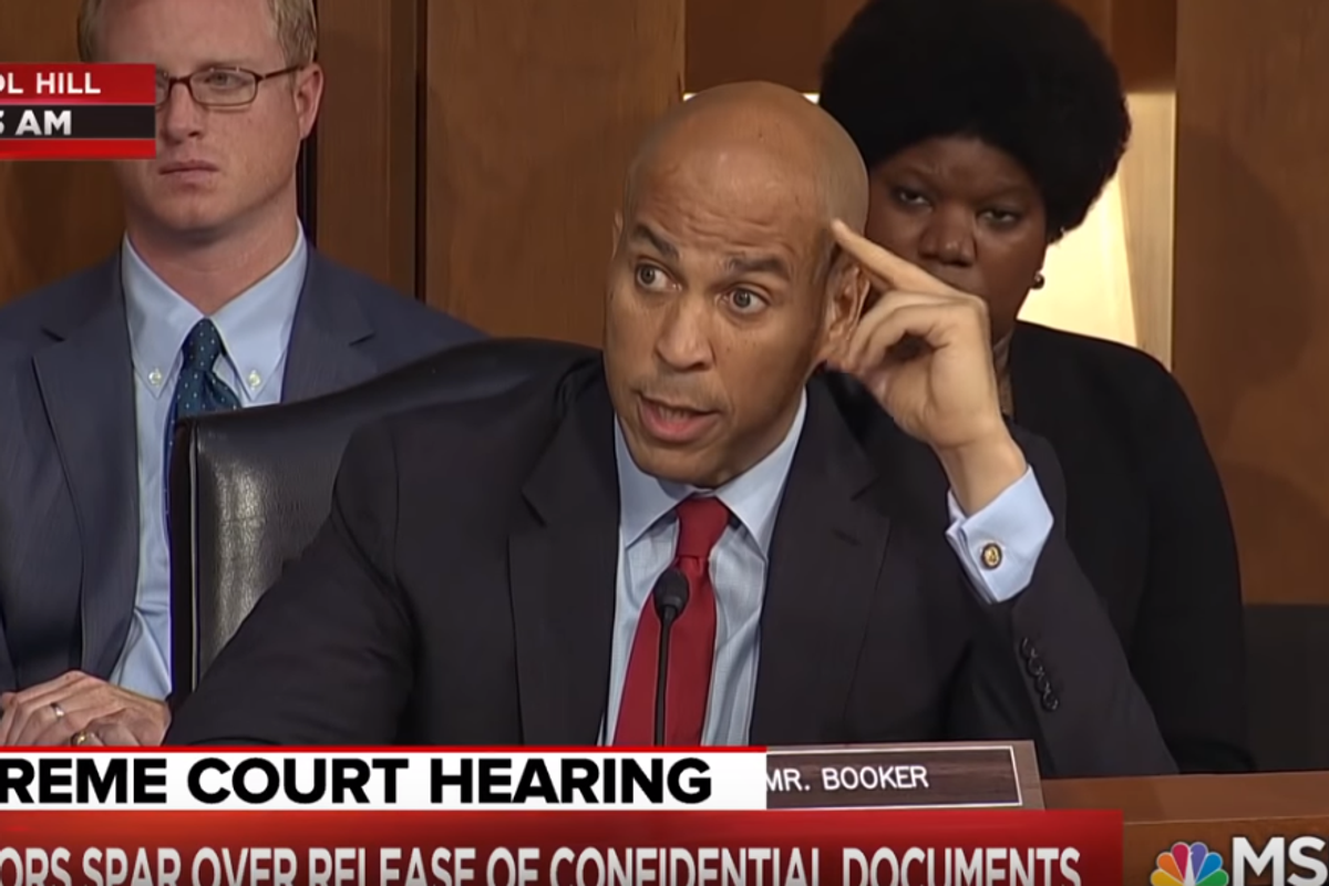 Shorter Cory Booker And Senate Judiciary Dems: COME AT US, BRO