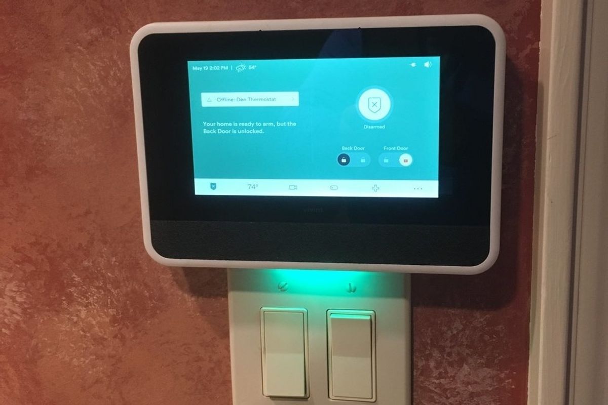 a photo of Vivint Smart Home Hub