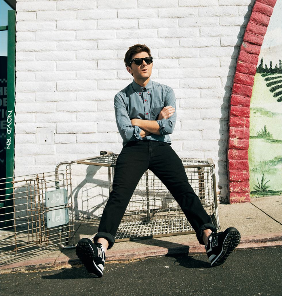 Hanging Out With Adam Scott in L.A. - NYLON