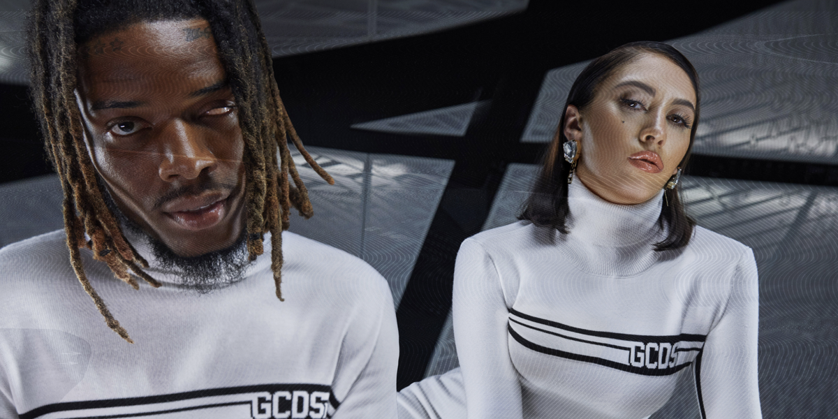 Kali Uchis and Fetty Wap Fly to the Future for GCDS