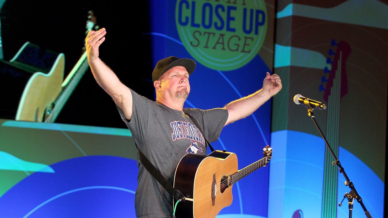 Garth Brooks answers the call to write a song for 'America's Got Talent' contestant