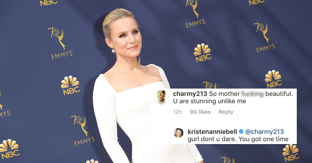 Kristen Bell Responds To Woman's Instagram Comment With An Inspiring Message Of Body Positivity ❤️