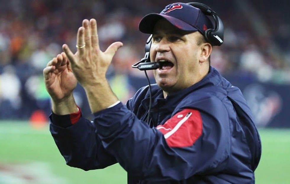 It's a Houston-Boston weekend, and the pressure should be on Bill O'Brien