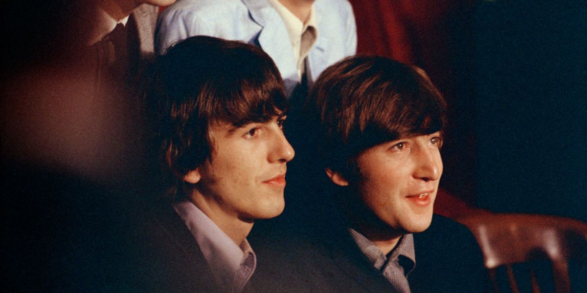 Watch Never-Before-Seen Footage of John Lennon & George Harrison