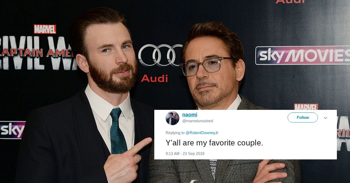 Chris Evans And Robert Downey Jr. Prove They Have The Best Friendship Using Iconic Disney Duos ❤️
