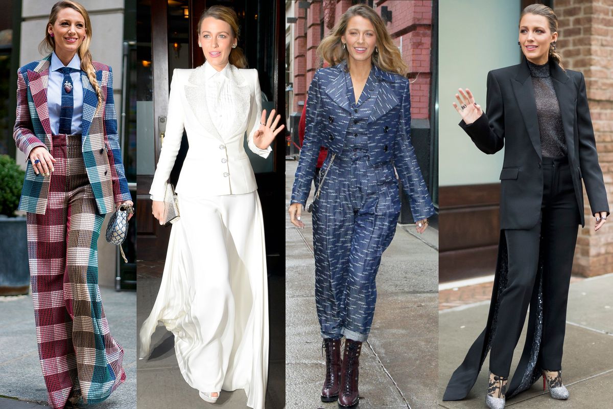 Why Blake Lively Only Wore Suits For a Month