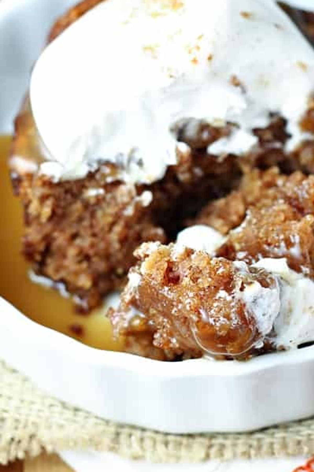Sticky Apple Pudding Cake with Caramel Sauce | Let's Dish Recipes - My ...