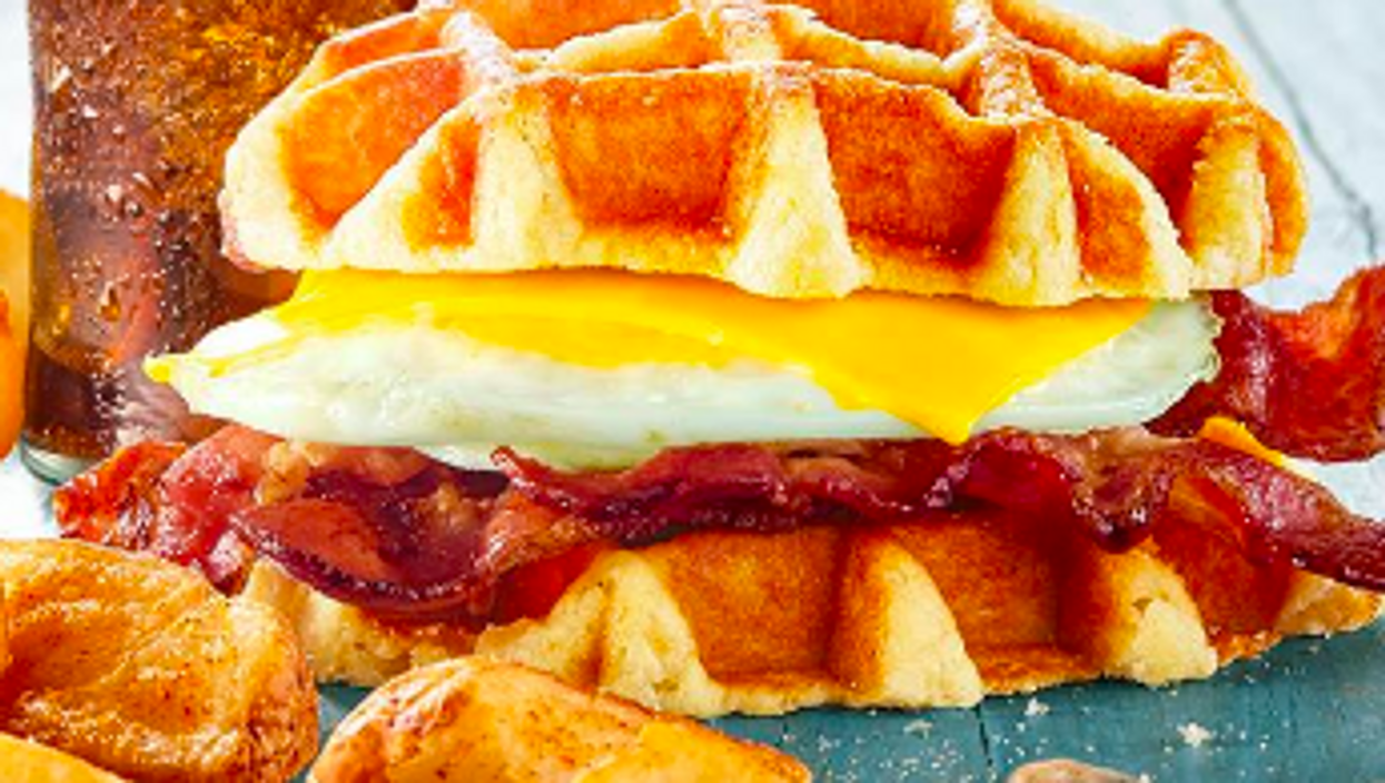 This Southern chain now serves a breakfast waffle sandwich