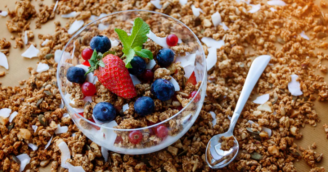Unsplash- Granola and fruits