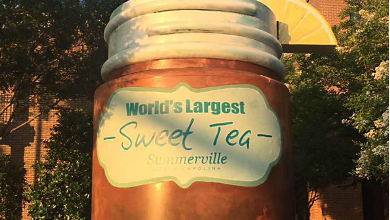 South Carolina has a World's Largest Sweet Tea and we're ready to dive in