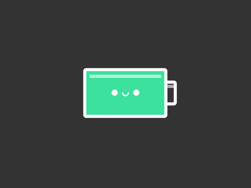 Giphy- Battery charging