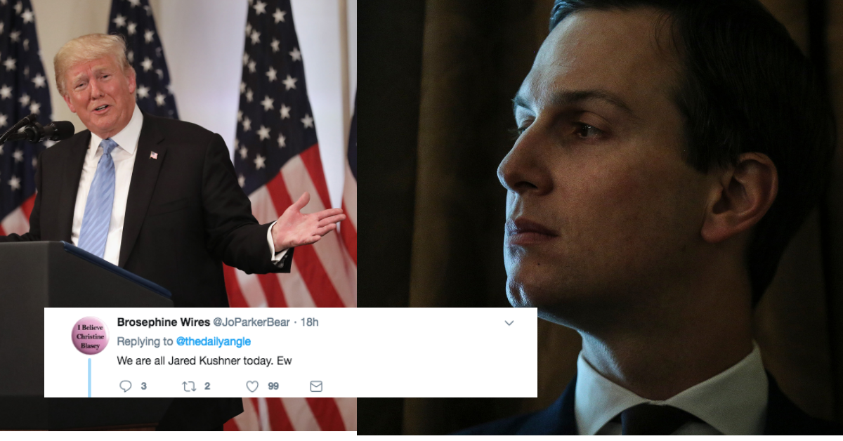 Viral Video Of Jared Kushner's Expression After Trump's Press Conference Says It All 😬