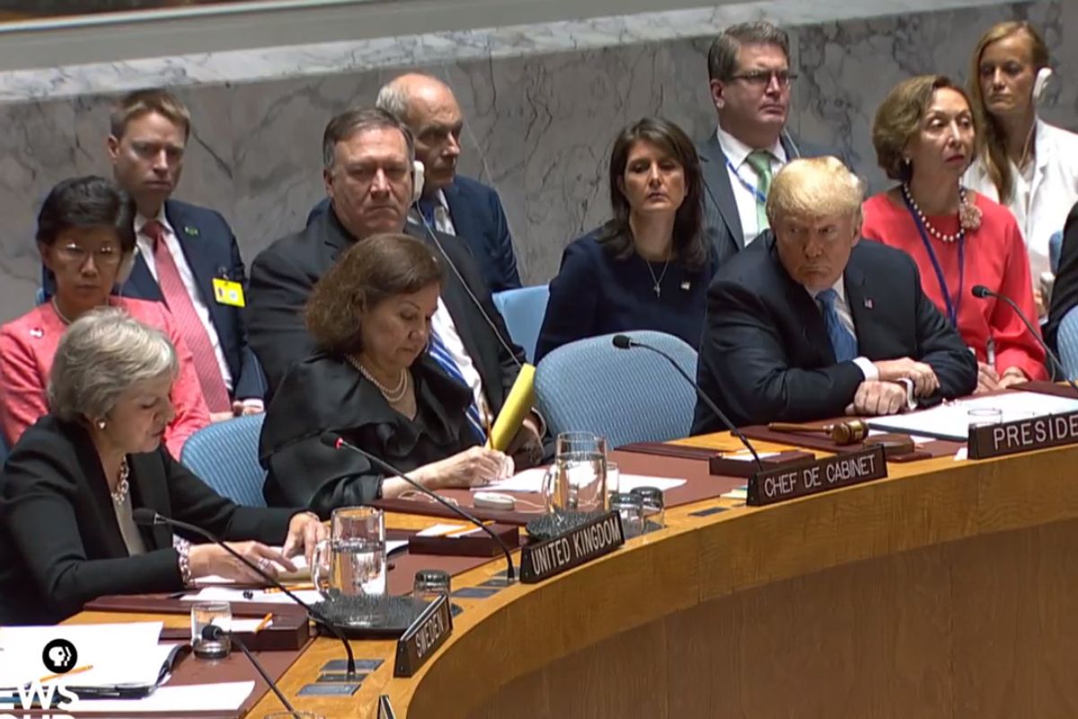 UN Takes Turns Pissing All Over Trump's Lawn
