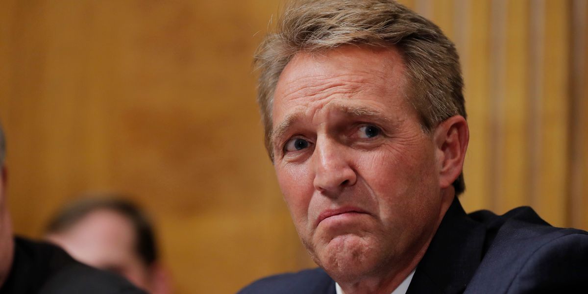 Survivors Tearfully Confront Senator Jeff Flake