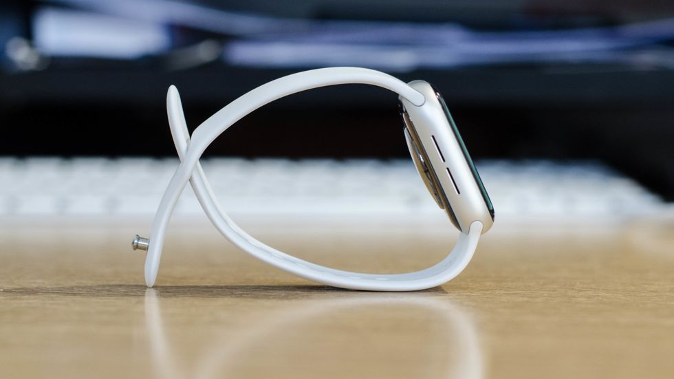 side view of Apple Watch 4