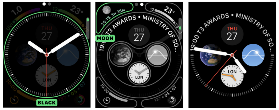 choose your face for Apple Watch 4