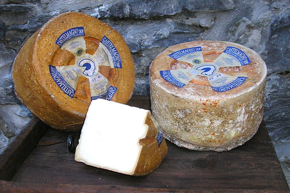 Castelmagno, ospite fisso al desco del re