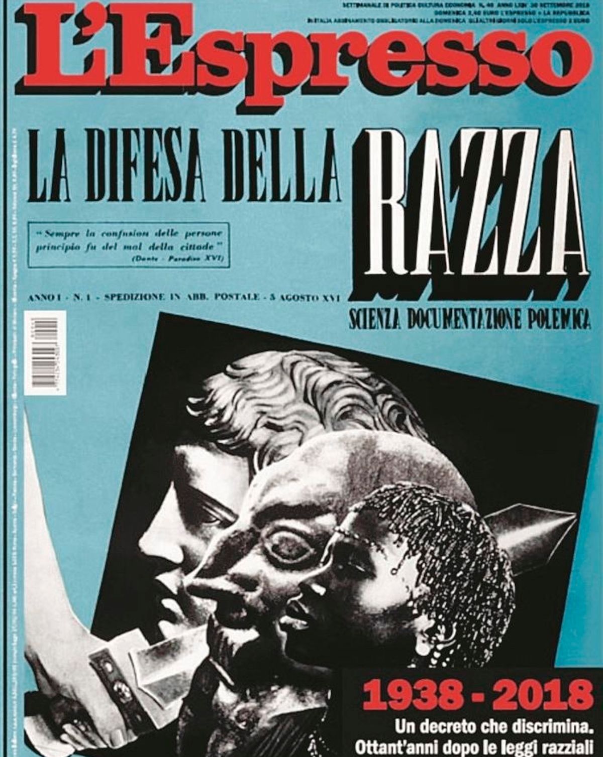 «L’Espresso» delira contro Salvini ma dimentica i suoi (veri) razzisti