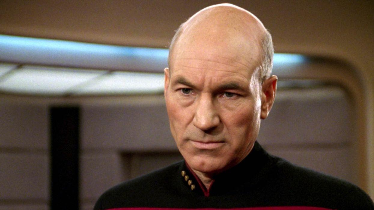Patrick Stewart's New Captain Picard Tweet From 'The Star Trek' Revival Boldly Goes Where No Tweet Has Gone Before