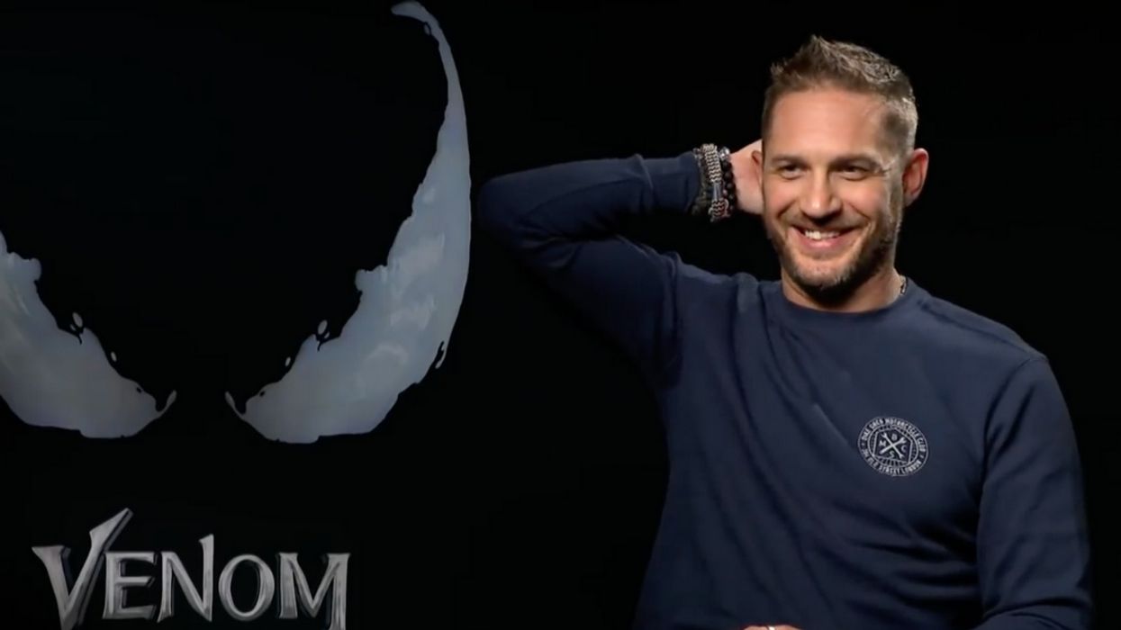 Tom Hardy Struggles While Answering Difficult Questions From Children And It's Adorable