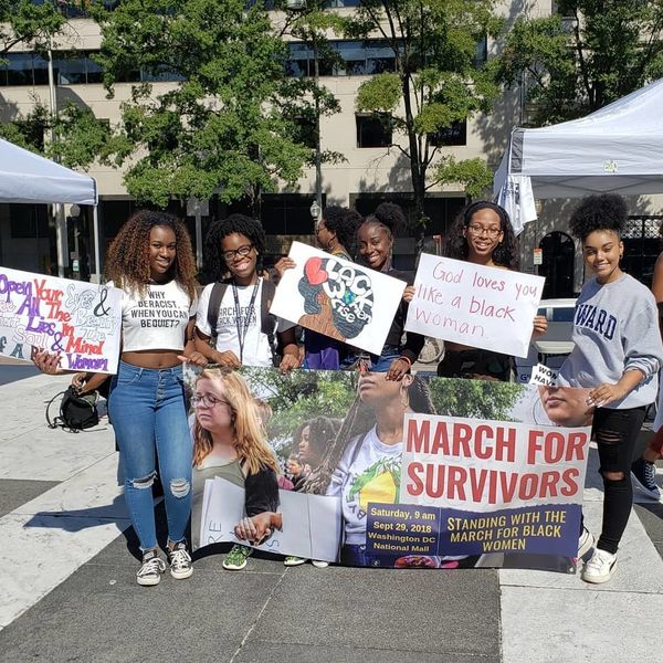 People Gather in D.C. to #MarchForBlackWomen