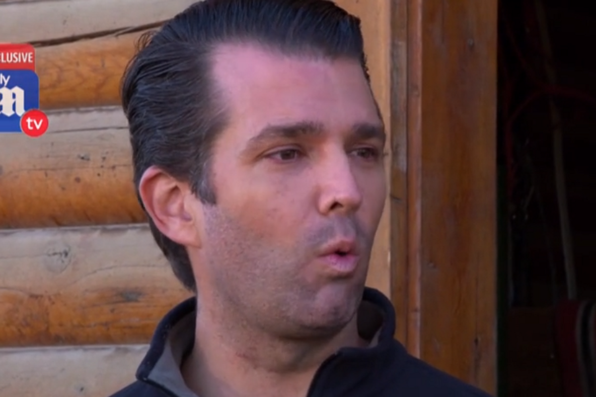 Don Jr. Terrified Of Day When Trump Men Might Not Be Allowed To Be Gross And Rapey
