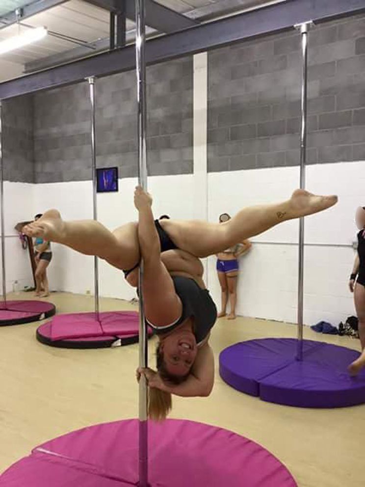 Size Woman Becomes Pole Dancing Champ Local Gym Makes Her Feel - Comic Sands