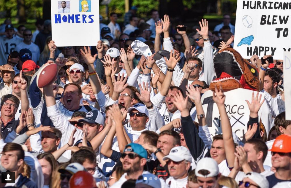 Penn State VS. Ohio State Football Game Tailgate Went From Fun To