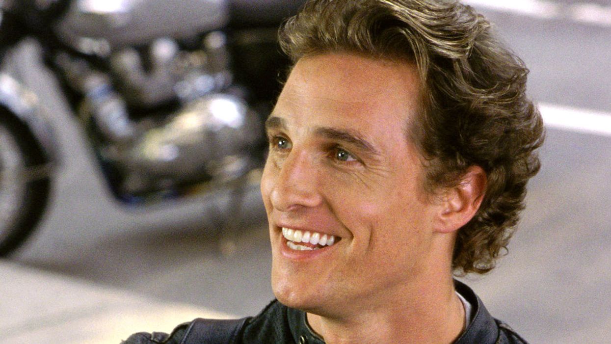 Why the first words Matthew McConaughey said on film will follow him forever