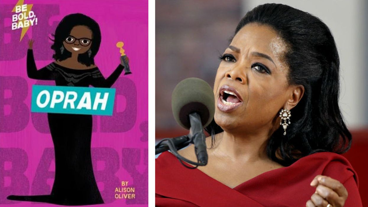 Oprah is first subject of board book series on strong women