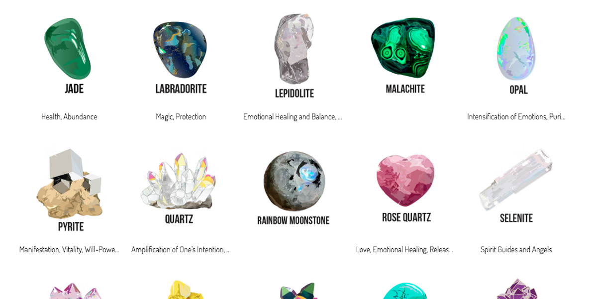 The App That Lets You Send Crystals to Your Friends