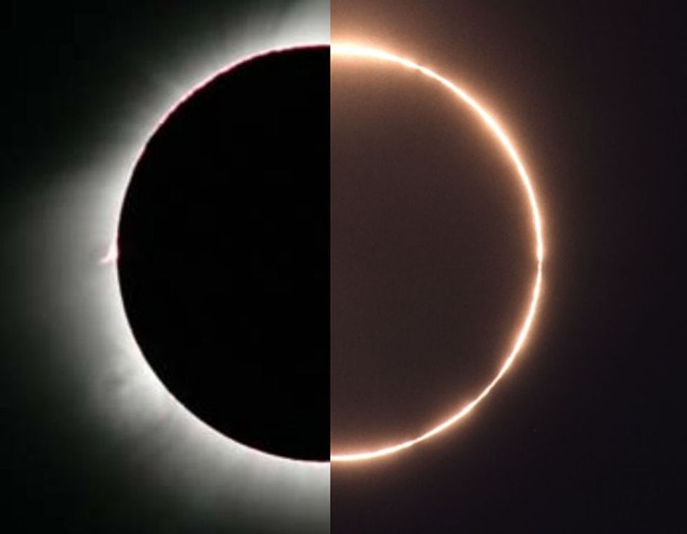 A Rare Hybrid Solar Eclipse Big Think