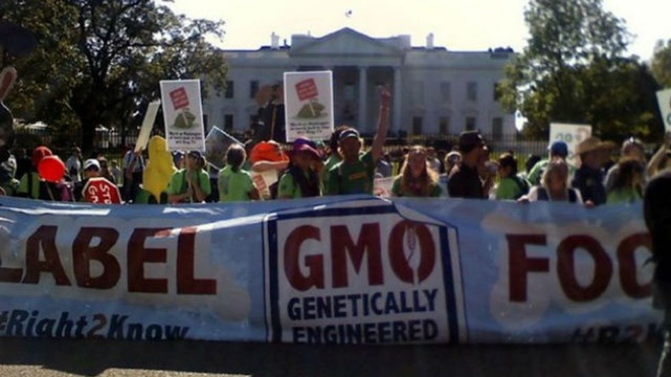 To: CEOs of BigAgTech Re: Labeling of GMOs