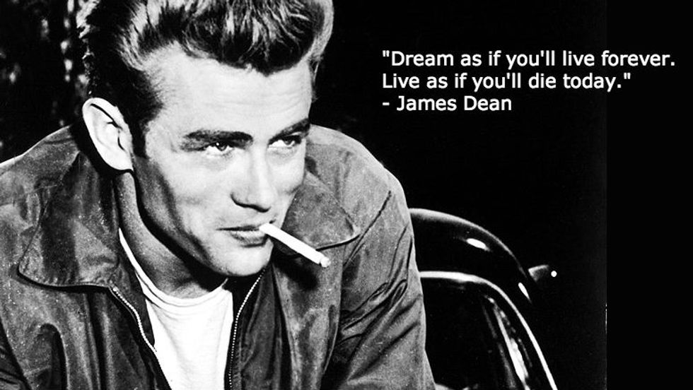 James Dean on Living - Big Think