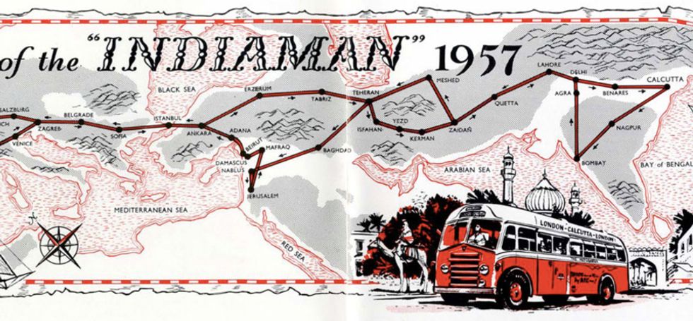 Europe to India via Tehran and Kabul: the Lost World of the Hippie Trail