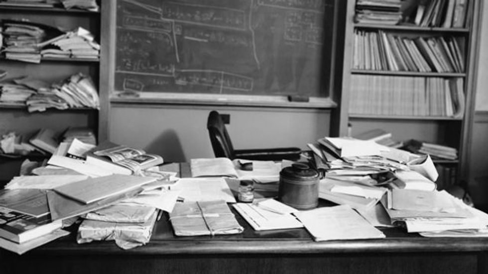 Einstein's Last Desk