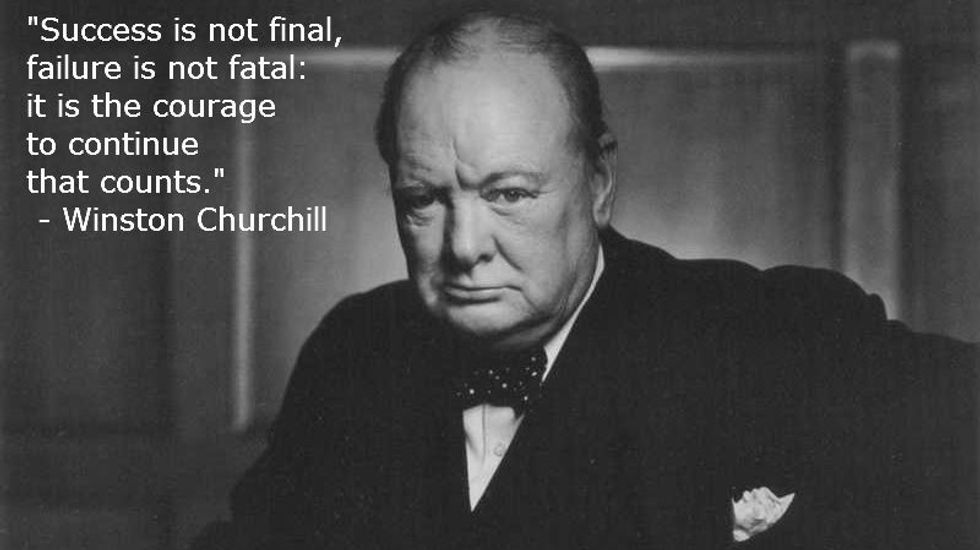 Churchill on Perseverance - Big Think