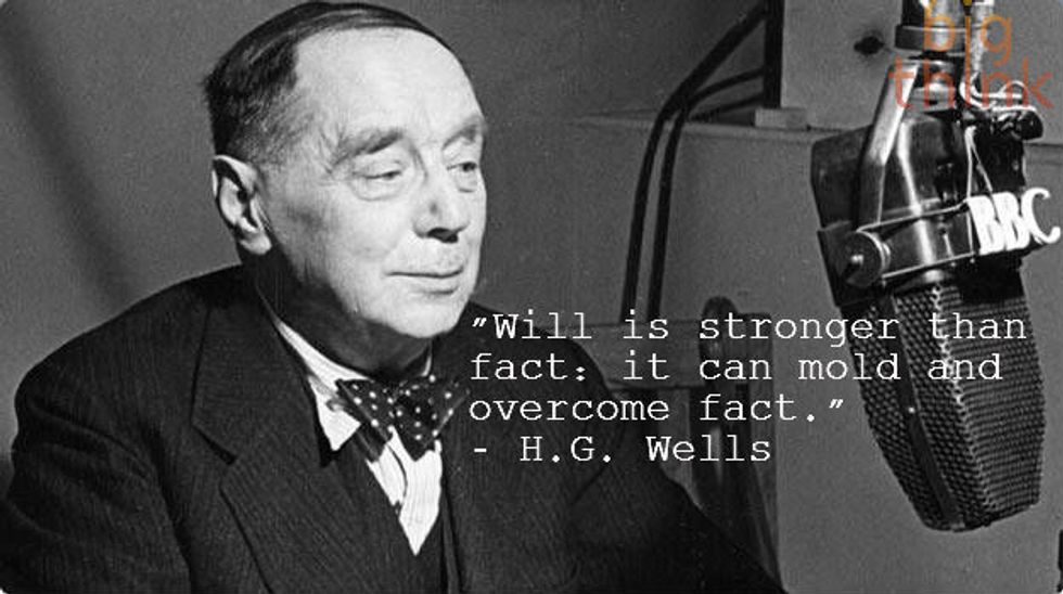 H.G. Wells on Willpower - Big Think