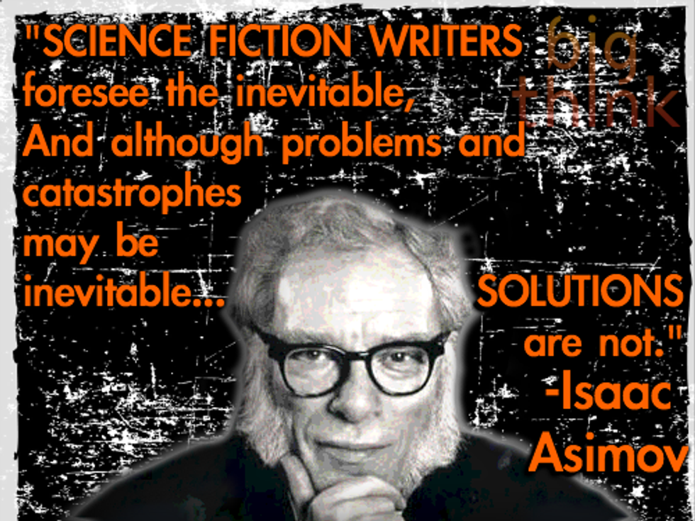 Isaac Asimov on Science Fiction Big Think