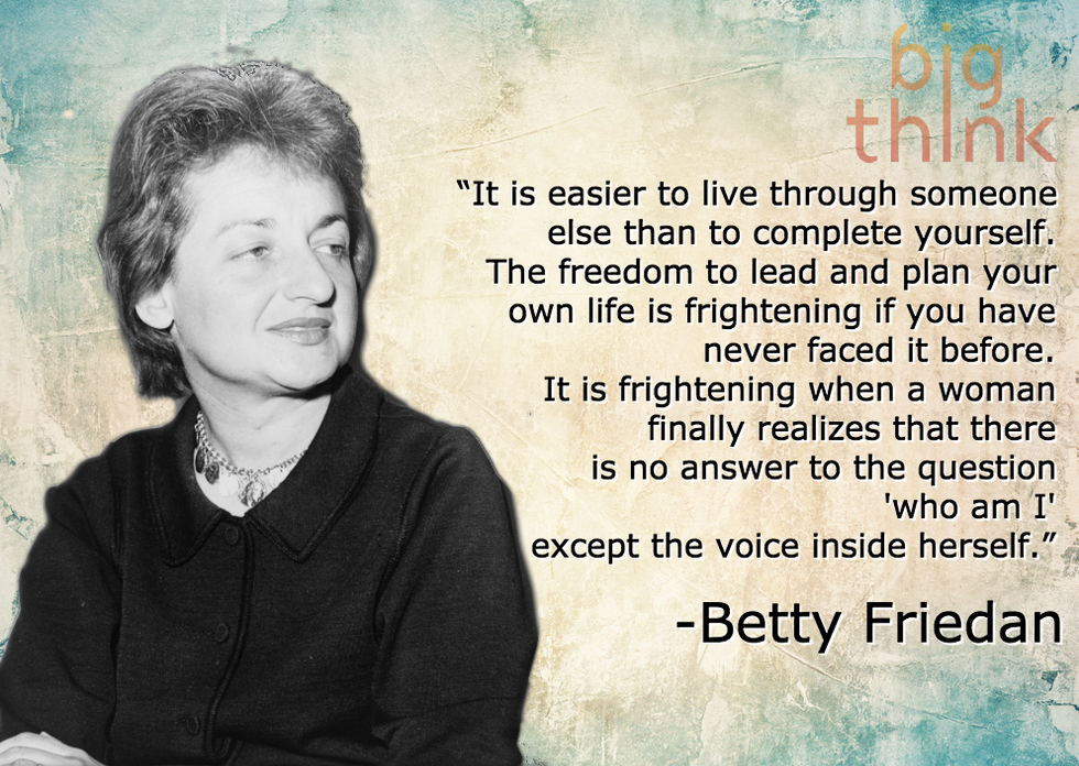 Betty Friedan on Women's Liberation