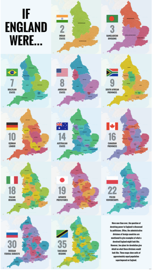 40 Ways To Carve Up England - Big Think