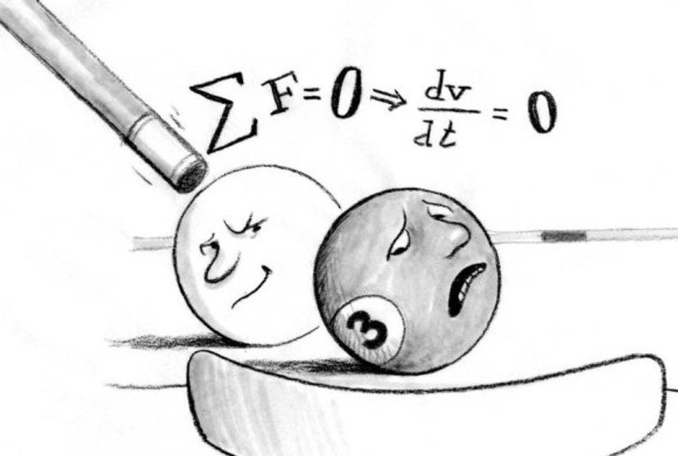 Psychophysics: Are We Biological Billiard Balls?