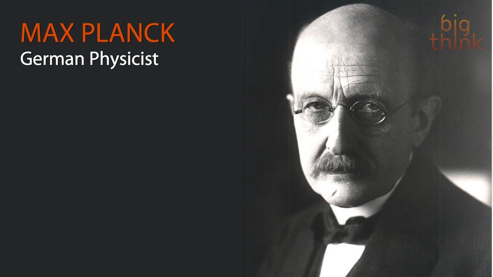Max Planck: "I regard consciousness as fundamental..."