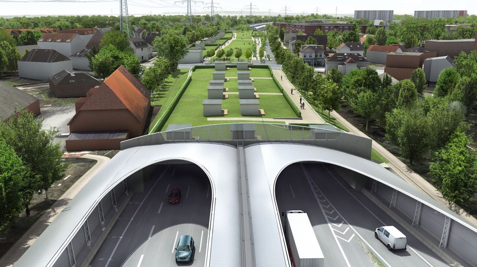Reuniting a Divided City with an Ambitious Covered Highway Project