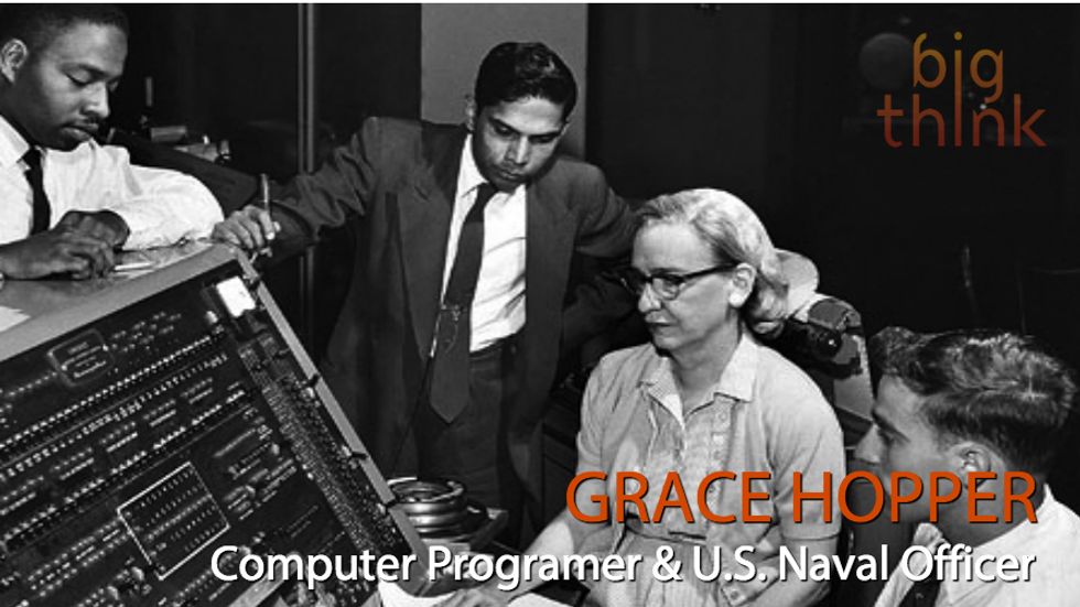 Grace Hopper: "Humans Are Allergic to Change"