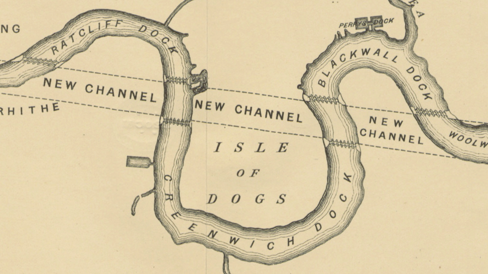 Four Forgotten Schemes to Straighten the Thames